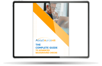 AccuSourceHR The Complete Guide To Advanced Background Checks