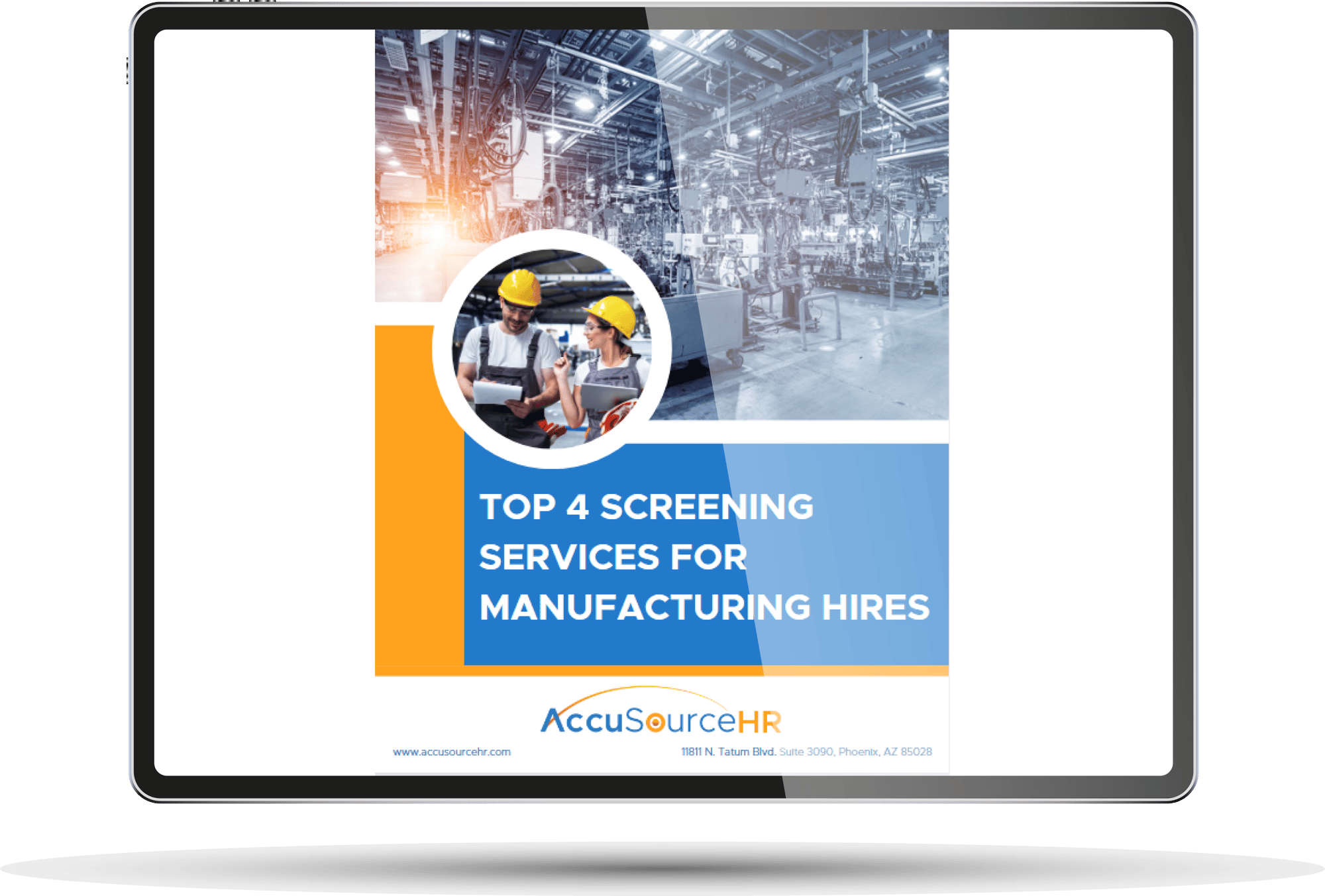 Ebook Frame Top 4 manufacturing hires