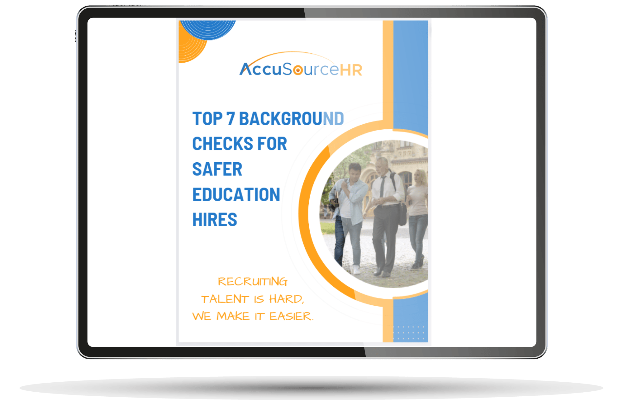 Ebook Frame for Top 7 Background Checks for Safer Education Hires