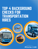 Top 4 Background Checks for Transportation Hires - Image