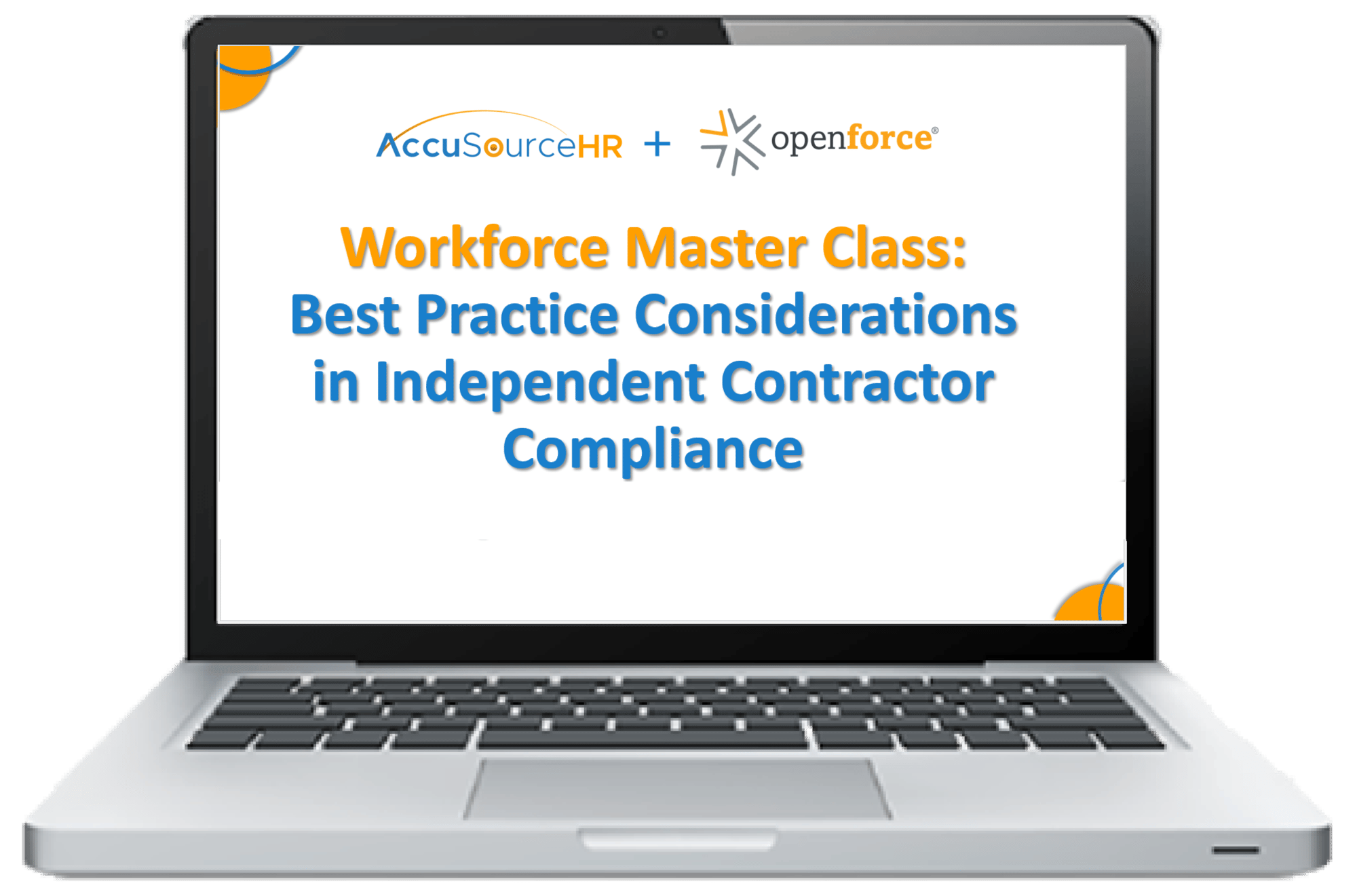 Workforce Master Class - Webinar Screen