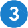 Blue Circle Number-03