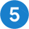 Blue Circle Number-05