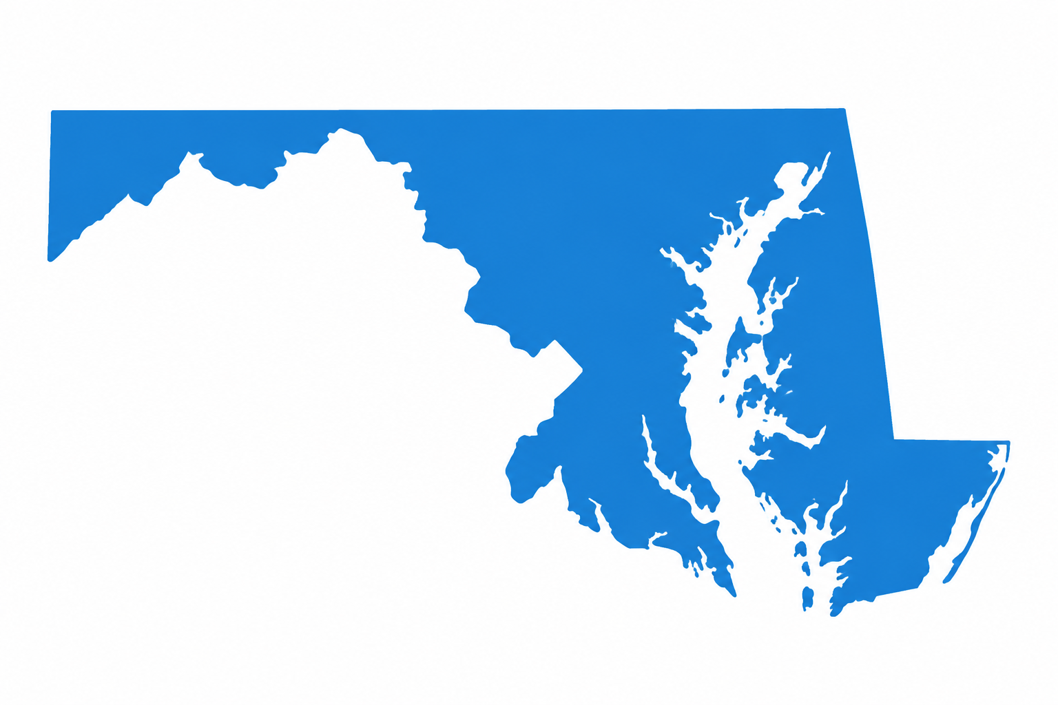 Maryland Silhouette Maryland Silhouette