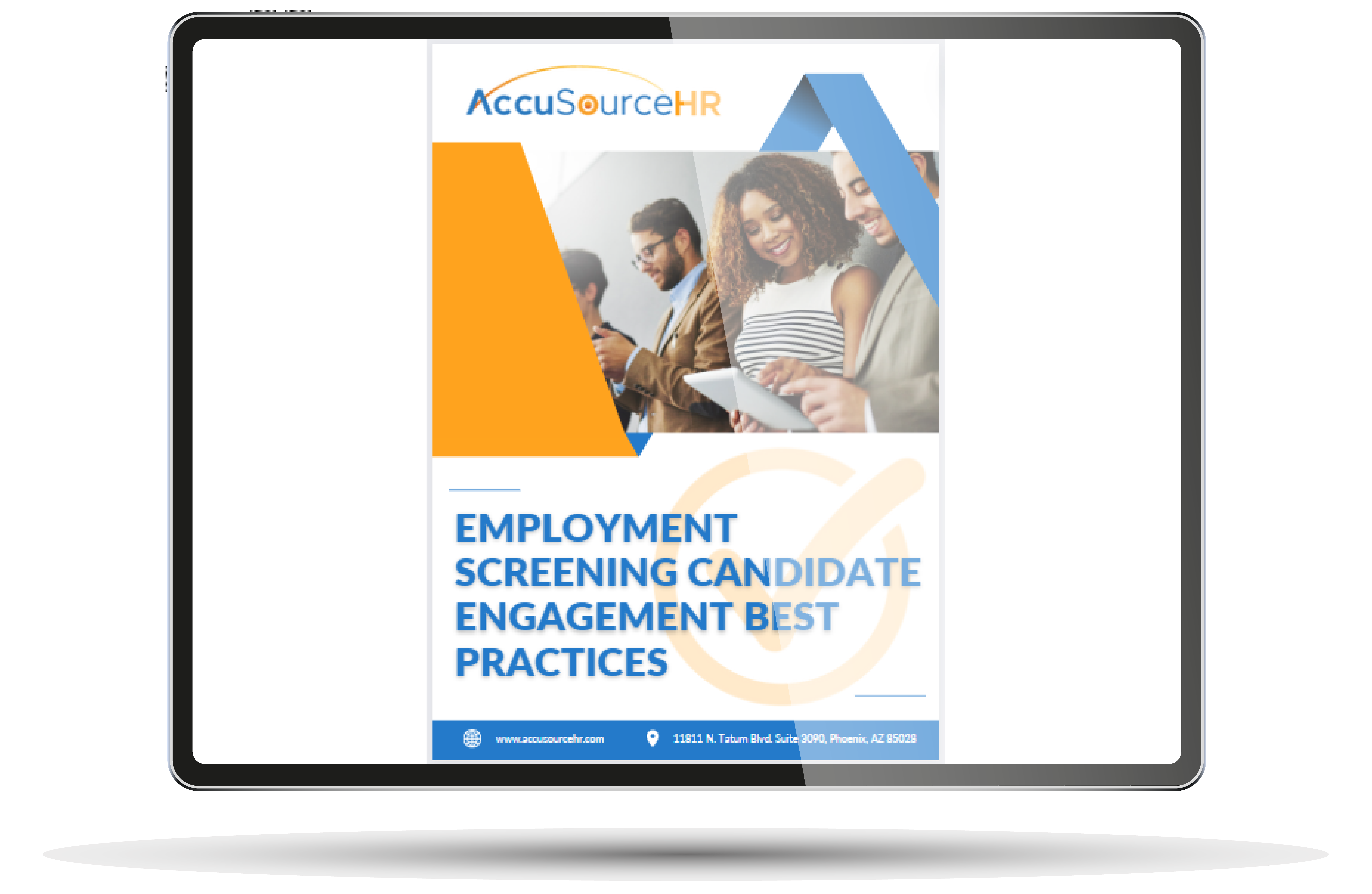 Ebook Frame for Website - Employment Screening Candidate Engagement Best Practices