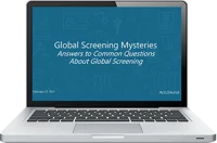 Global Screening Mysteries - Answers to Common Questions About Global Screening